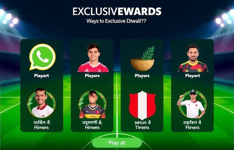Bangalore Football Elite Festival Rewards Bangalore Football Elite festival event rewards screen showing exclusive Diwali items and players
