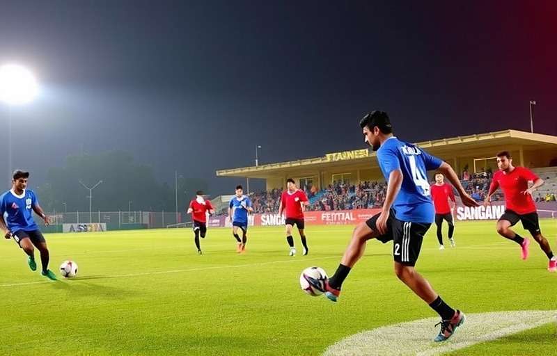 Bangalore Football Elite Corporate Tournament Bangalore Football Elite corporate tournament with teams from major IT companies competing