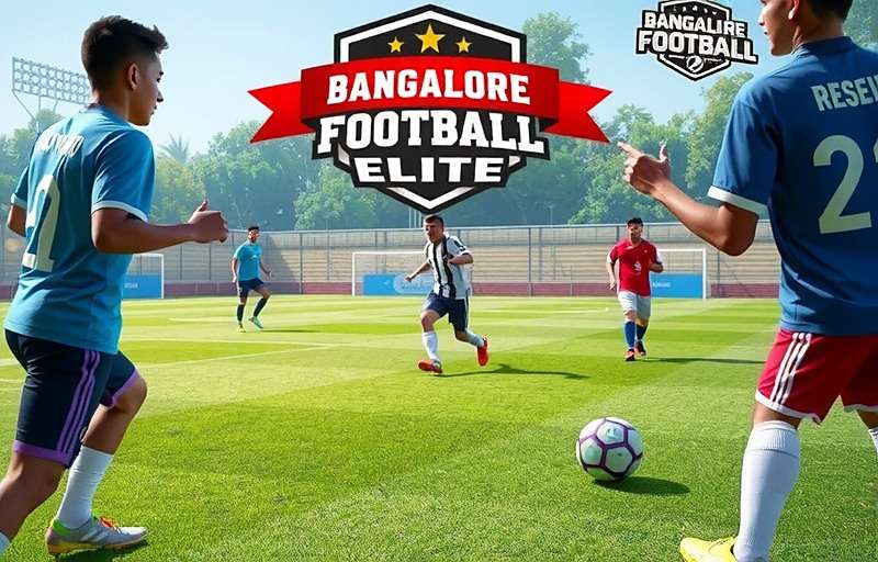 Bangalore Football Elite Neighborhood Tournament Bangalore Football Elite neighborhood tournament with players competing in both virtual and real football matches
