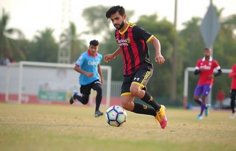 Bangalore Football Elite College Tournament Bangalore Football Elite college tournament with students from different Bangalore colleges competing