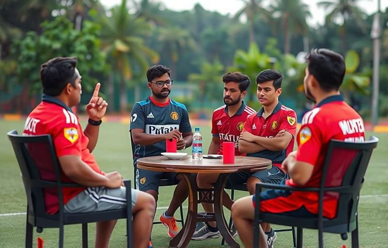 Bangalore Football Elite Player Meetup Bangalore Football Elite players at a local meetup in Bangalore comparing their game experiences